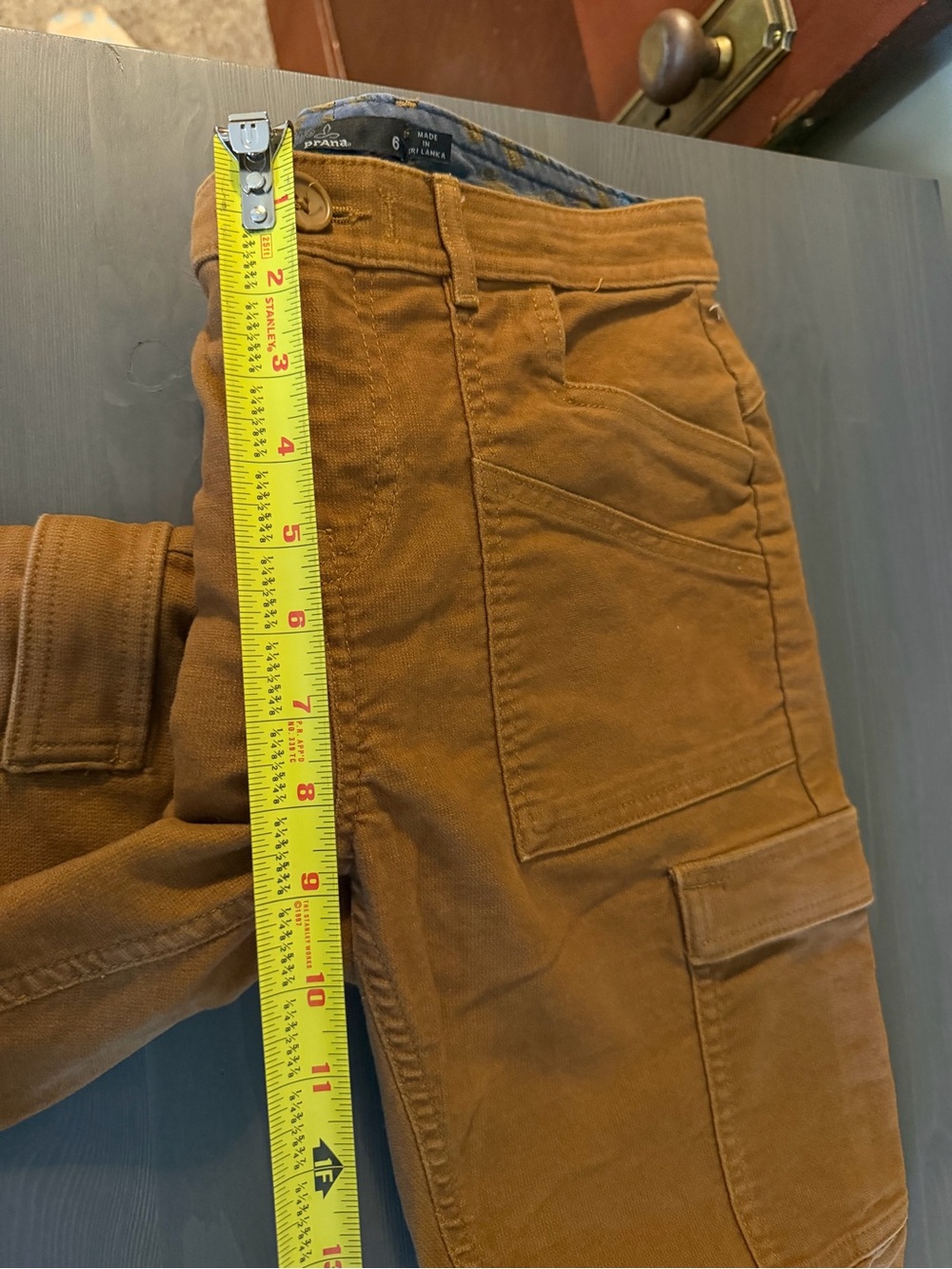 Prana Nikit Cargo Pants in Brown Classic Utility Style - Picture 9 of 9